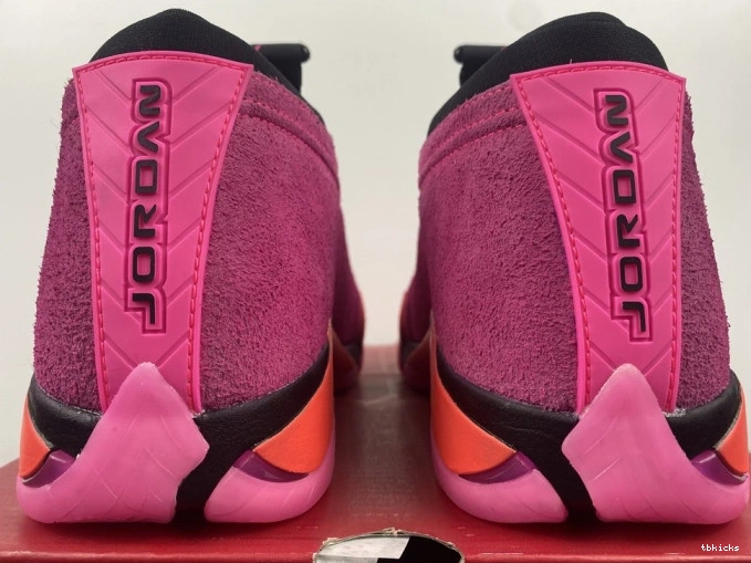 Rep TBK (W) Shocking Low DH4121-600 Retro 14 Jordan Pink 0724